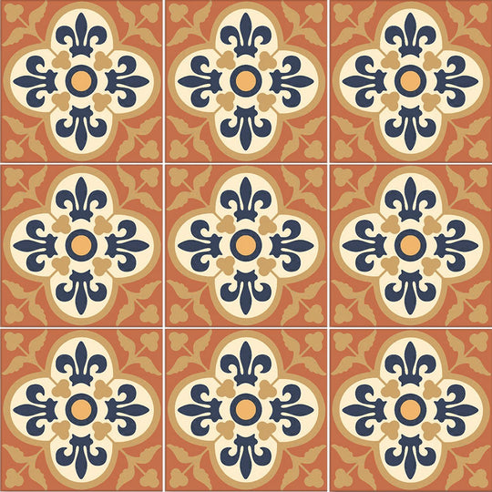 Tesoro 6" x 6" Ancient Pressed Satin Porcelain Tile
