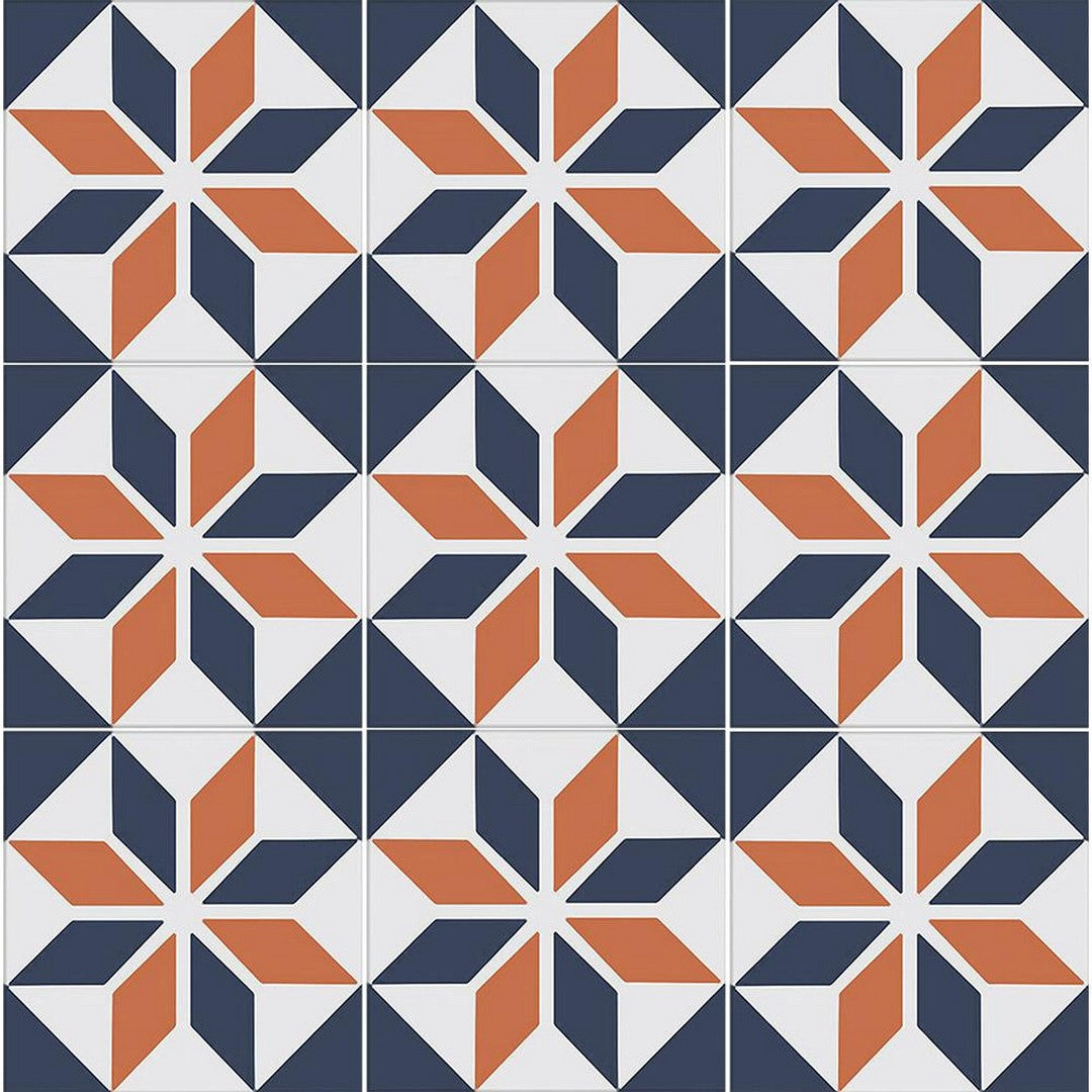 Tesoro 6" x 6" Ancient Floridita Porcelain Tile