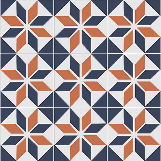 Tesoro 6" x 6" Ancient Floridita Porcelain Tile