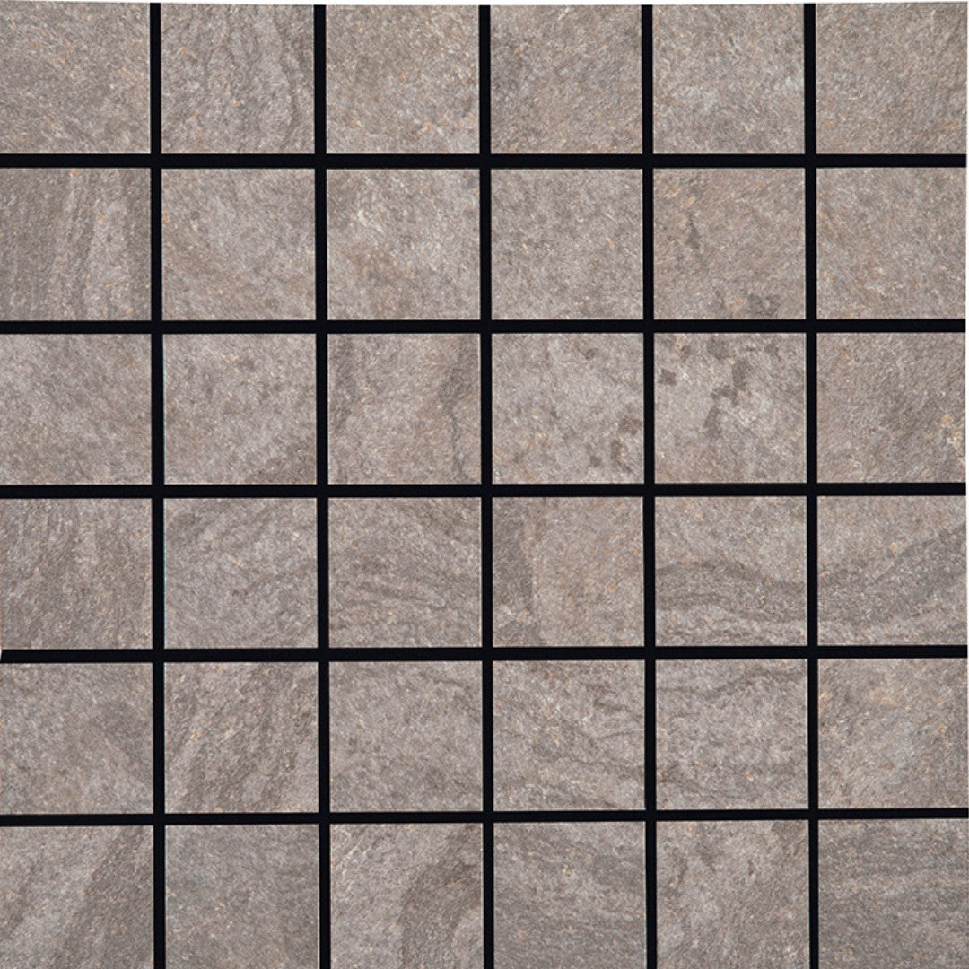 Crossville 12" x 12" Owen Stone Leathered Porcelain 2" Mosaic
