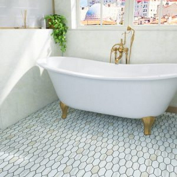 Maniscalco-Provence-9.5-x-12.2-Matte-Anti-Slip-Porcelain-2x4-Mini-Provenzal-Mosaic-Ambre