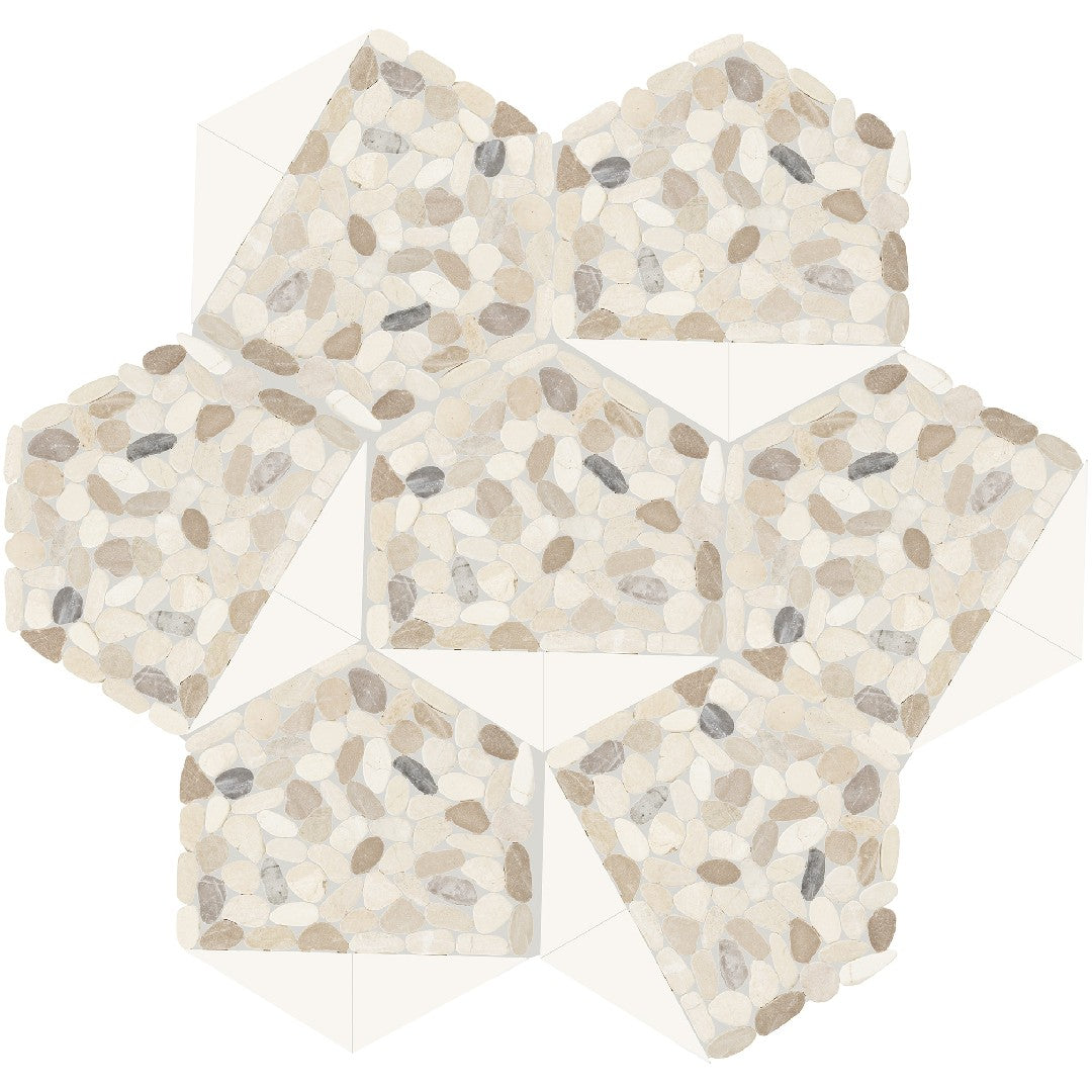 Daltile-Pebble-Oasis-10-x-12-Tumbled-Natural-Stone-Tri-Hex-Pebble-Mosaic-Seashell