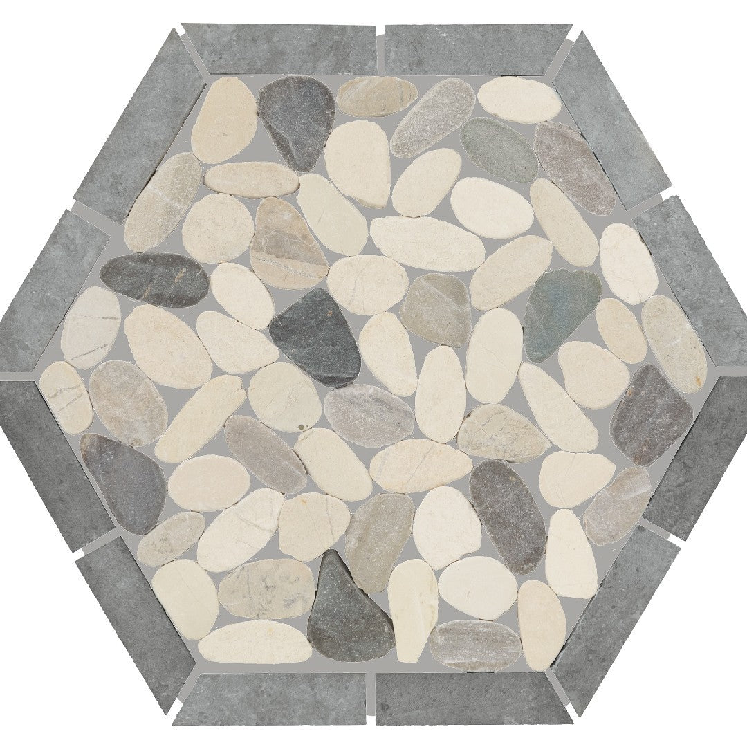 Daltile-Pebble-Oasis-10-x-12-Tumbled-Natural-Stone-Framed-Hex-Pebble-Mosaic-Seashell