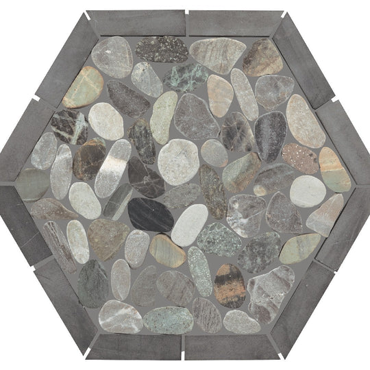 Daltile-Pebble-Oasis-10-x-12-Tumbled-Natural-Stone-Framed-Hex-Pebble-Mosaic-Icicle