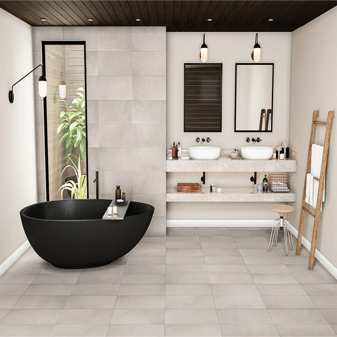 Tesoro-12-x-24-Fusion-Fabric-Pressed-Matte-Porcelain-Tile-Greige