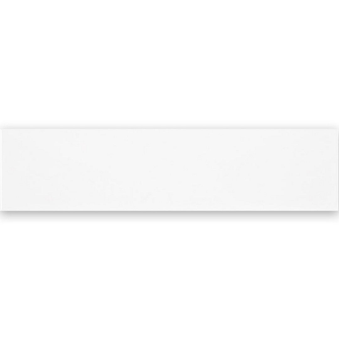 Tesoro 4" x 16" Krea Pressed Glossy Ceramic Subway Wall Tile