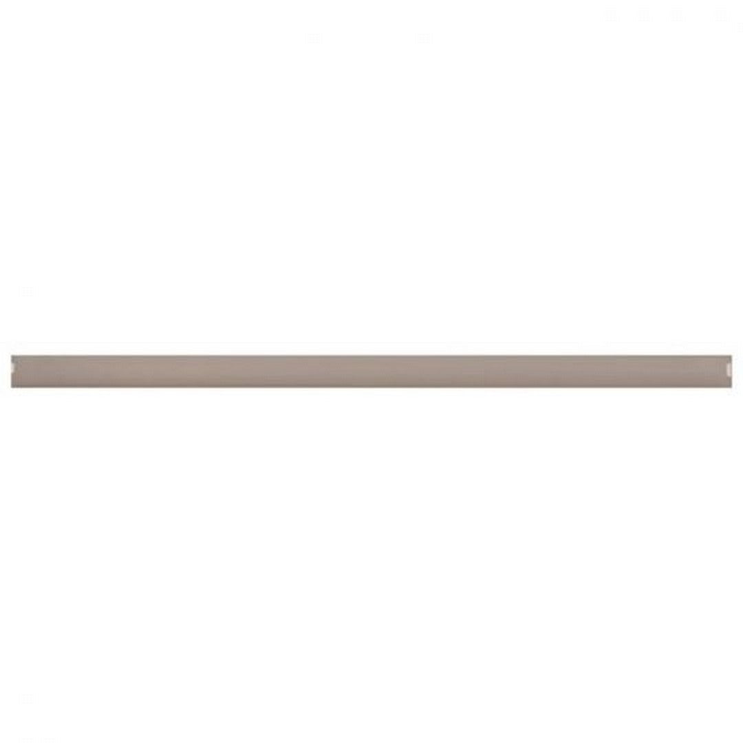 Tesoro 0.25" x 8" Krea Pressed Glossy Ceramic Pencil Bullnose