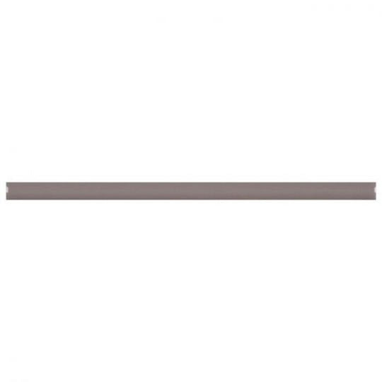 Tesoro 0.25" x 8" Krea Pressed Glossy Ceramic Pencil Bullnose
