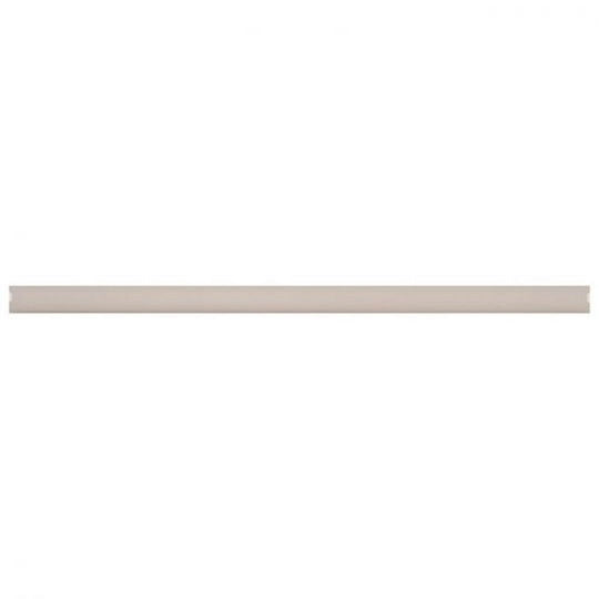 Tesoro 0.25" x 8" Krea Pressed Glossy Ceramic Pencil Bullnose