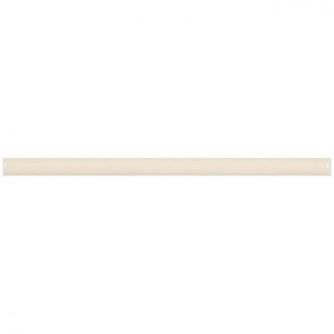 Tesoro 0.25" x 8" Krea Pressed Glossy Ceramic Pencil Bullnose