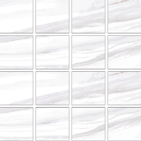 Tesoro 12" x 12" Majestic Matte Porcelain 3" Mosaic