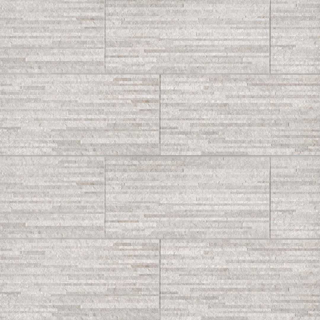 Bedrosians Purestone 12" x 24" Muretto Textured Porcelain Matte Tile