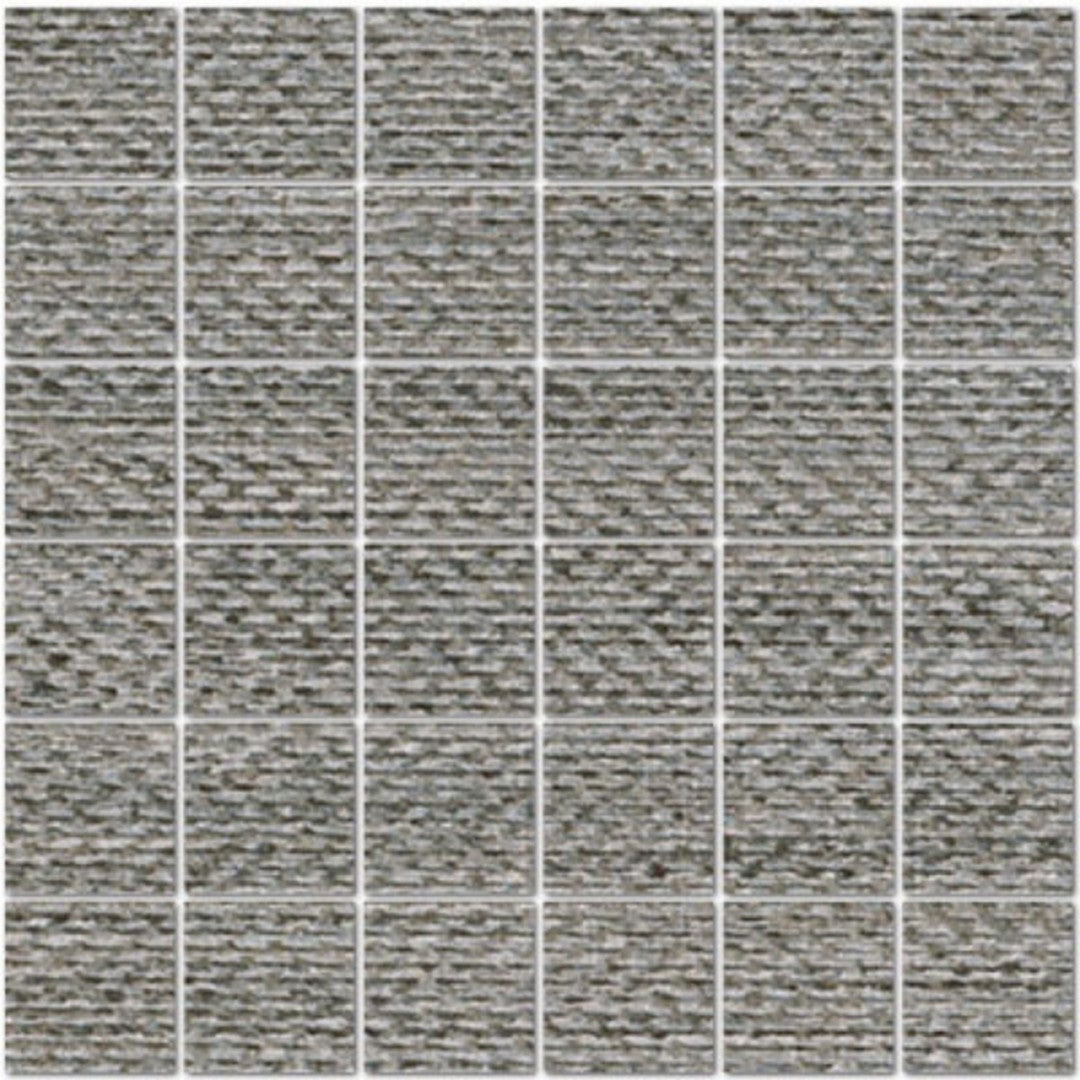 Tesoro 12" x 12" Craft Rectified Matte & Textured Porcelain 2" Mosaic