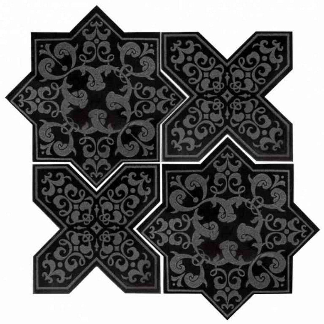 MiR Pantheon 7.25" x 7.25" Natural Stone Decorative Mosaic