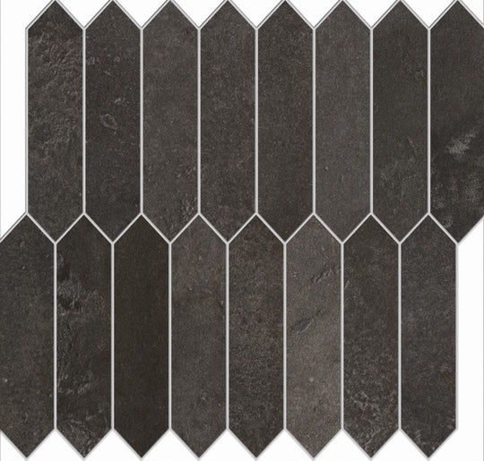 Edimax Astor 10" x 12" Home Natural Porcelain Picket Mosaic