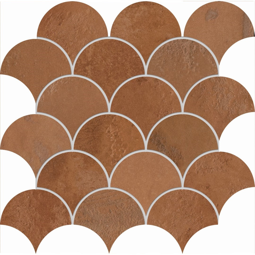 Edimax Astor 12" x 12" Home Natural Porcelain Shell Mosaic