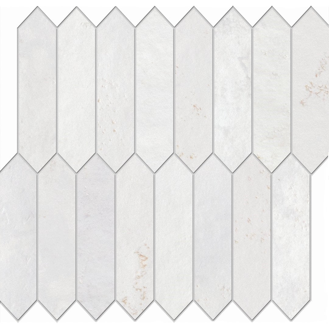 Edimax Astor 10" x 12" Home Natural Porcelain Picket Mosaic