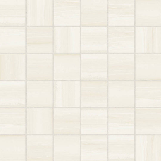 Bedrosians Linear Stone 12" x 12" Honed Glazed Porcelain 2" Mosaic