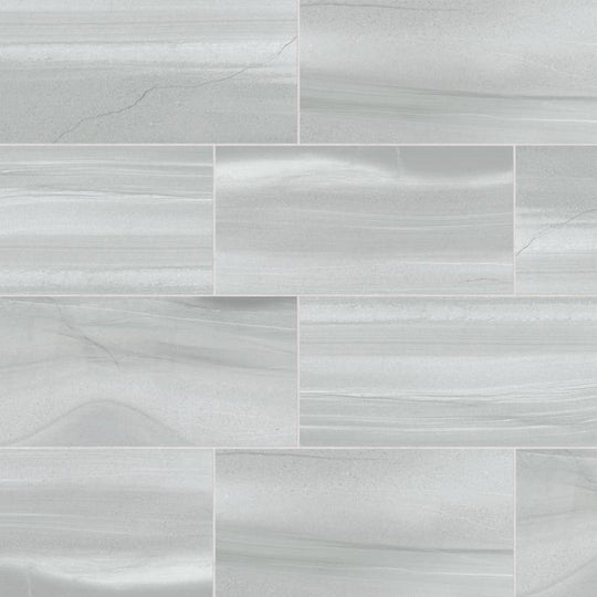 Bedrosians Linear Stone 12" x 24" Honed Glazed Porcelain Field Tile