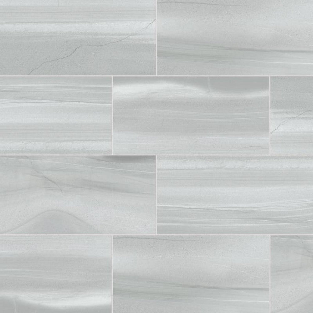 Bedrosians Linear Stone 12" x 24" Honed Porcelain Field Tile