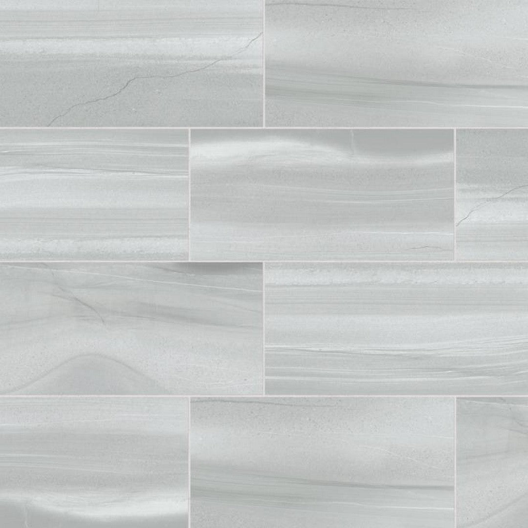 Bedrosians Linear Stone 12" x 24" Honed Porcelain Field Tile