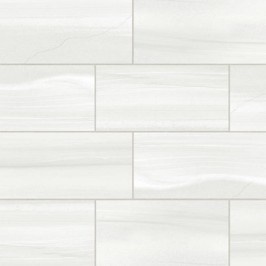 Bedrosians Linear Stone 12" x 24" Honed Glazed Porcelain Field Tile