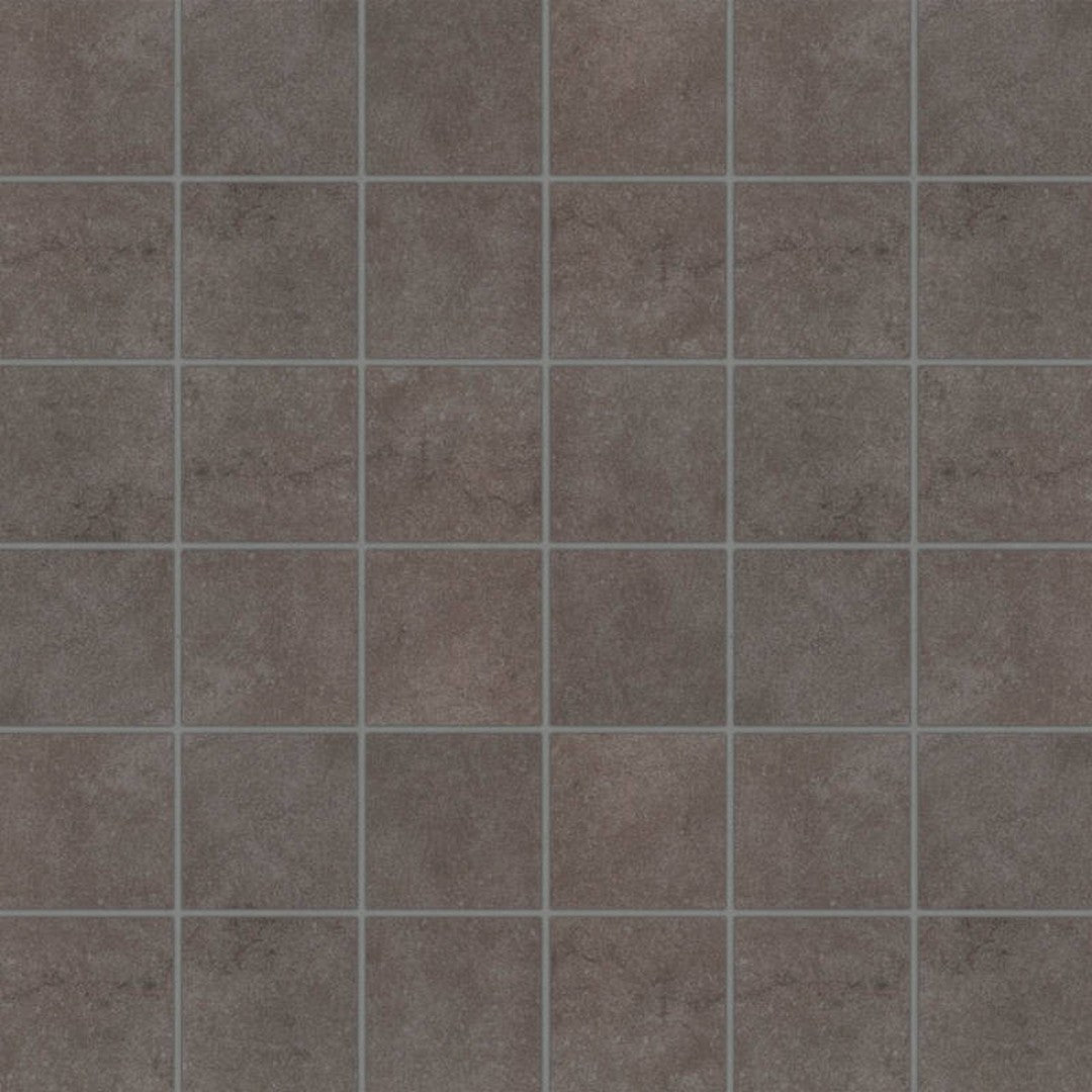 Bedrosians Loft 12" x 12" Honed Glazed Porcelain 2" Mosaic