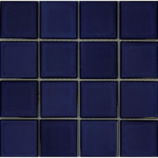Tesoro 12" x 12" Harmony Glossy Porcelain 3" Mosaic