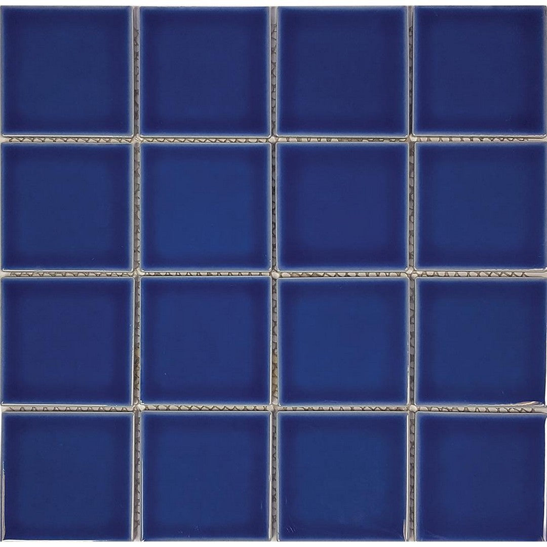 Tesoro 12" x 12" Harmony Glossy Porcelain 3" Mosaic