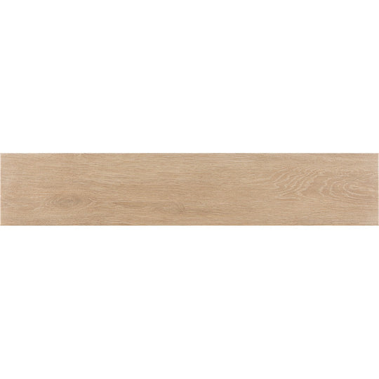 Tesoro 9" x 48" Trunk Pressed Matte Porcelain Wood Plank