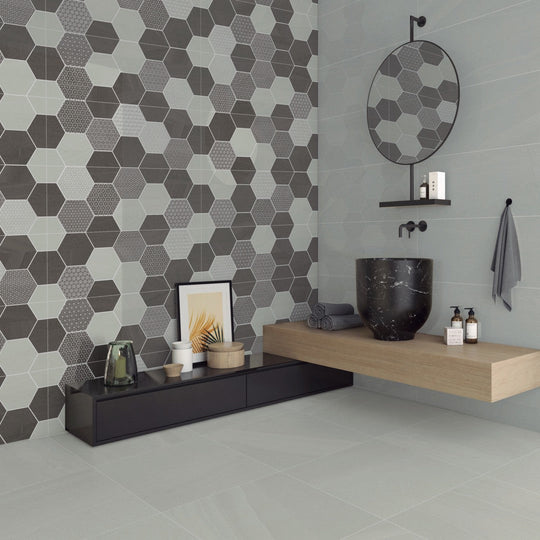 Tesoro-24-x-24-Cumbria-Rectified-Matte-Porcelain-Tile-White