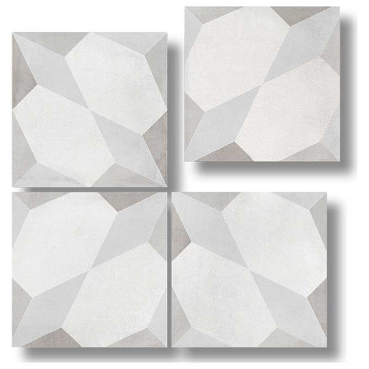 Maniscalco Pathways 8.7" x 8.7" Matte Porcelain Patterned Tile