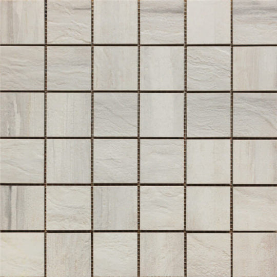 Happy Floors 12" x 12" Paint Stone Natural Porcelain 2" Mosaic