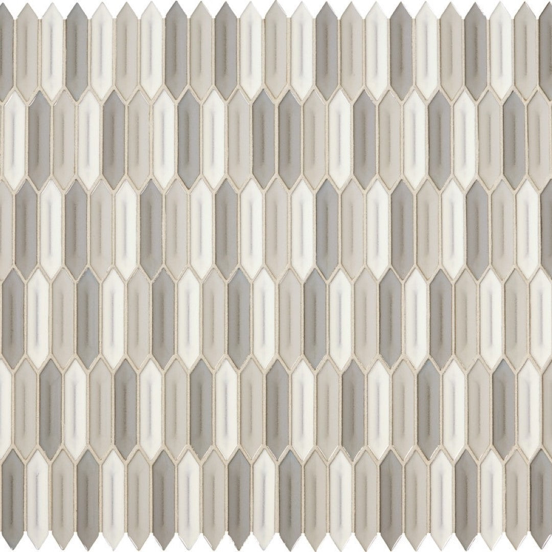 Daltile Revalia Remix 12" x 13" Matte Ceramic 1x4" Picket Mosaic