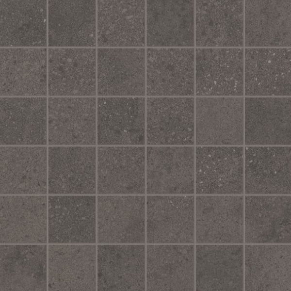 Happy Floors 12" x 12" Phase Interlocking Natural Porcelain 2" Mosaic