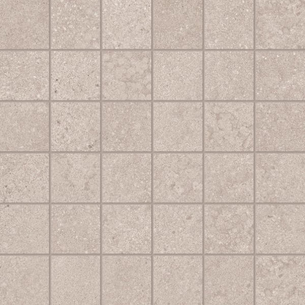 Happy Floors 12" x 12" Phase Interlocking Natural Porcelain 2" Mosaic