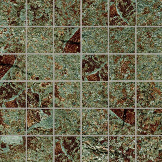 Happy Floors 12" x 12" Phoenix Natural Porcelain 2" Mosaic