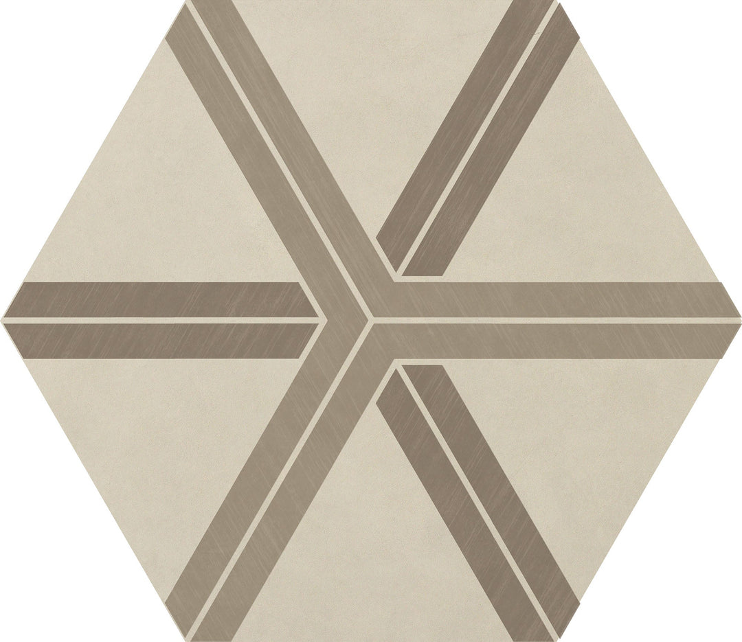 Daltile-Bee-Hive-20-x-24-Matte-Porcelain-Hexagon-Deco-Floor-Tile-Plot-Cool-Blend