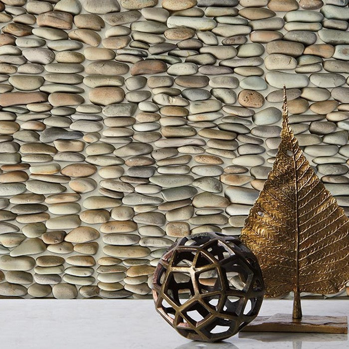 Maniscalco-Botany-Bay-Pebbles-12-x-12-Natural-Stacked-River-Rock-Mosaic-Olive