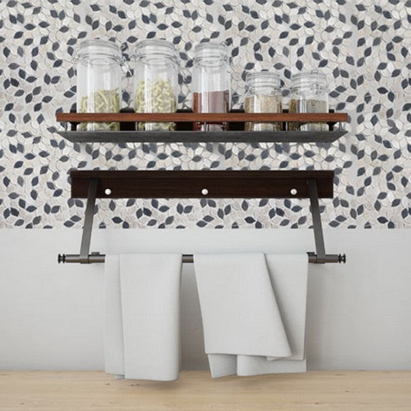 Maniscalco-Stone-12-x-12-Topiary-Honed-Leaves-Mosaic-Woodland-Blend-Aspen-Chestnut-Mesquite