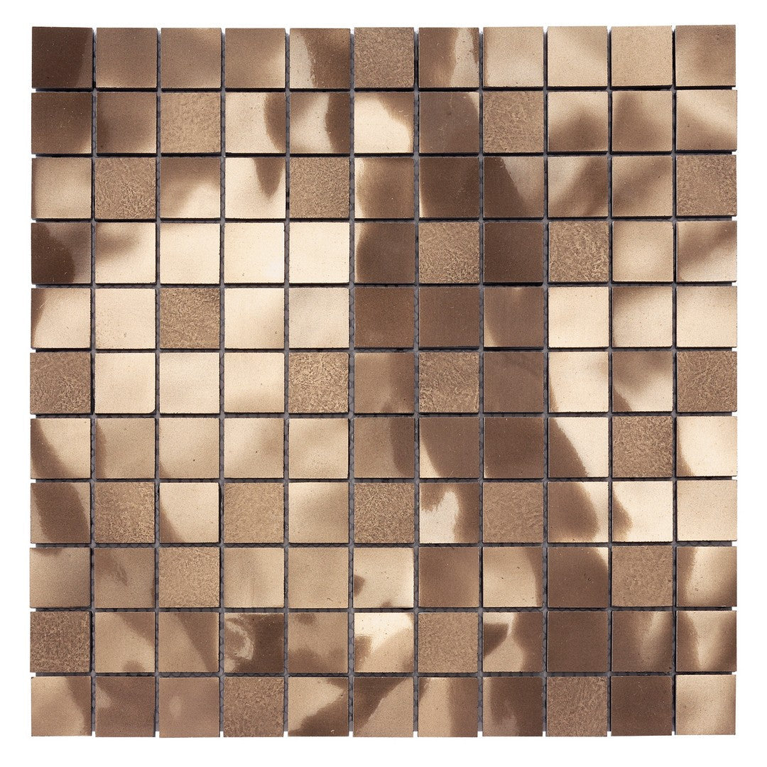 Questech 11.75" x 11.75" Starlite Metal 1" Mosaic