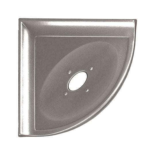 Questech 5" Bath Accessories Geo Retrofit Metal Corner Soap
