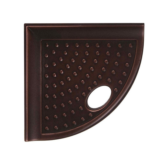 Questech 5" Bath Accessories Geo Retrofit Metal Foot Rest