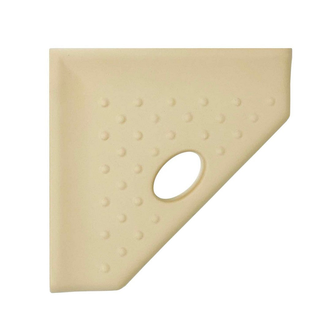 Questech 5" Bath Accessories Geo Retrofit Matte Cast Stone Foot Rest