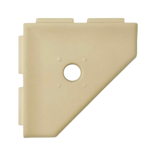 Questech 5" Bath Accessories Geo Matte Cast Stone Corner Soap