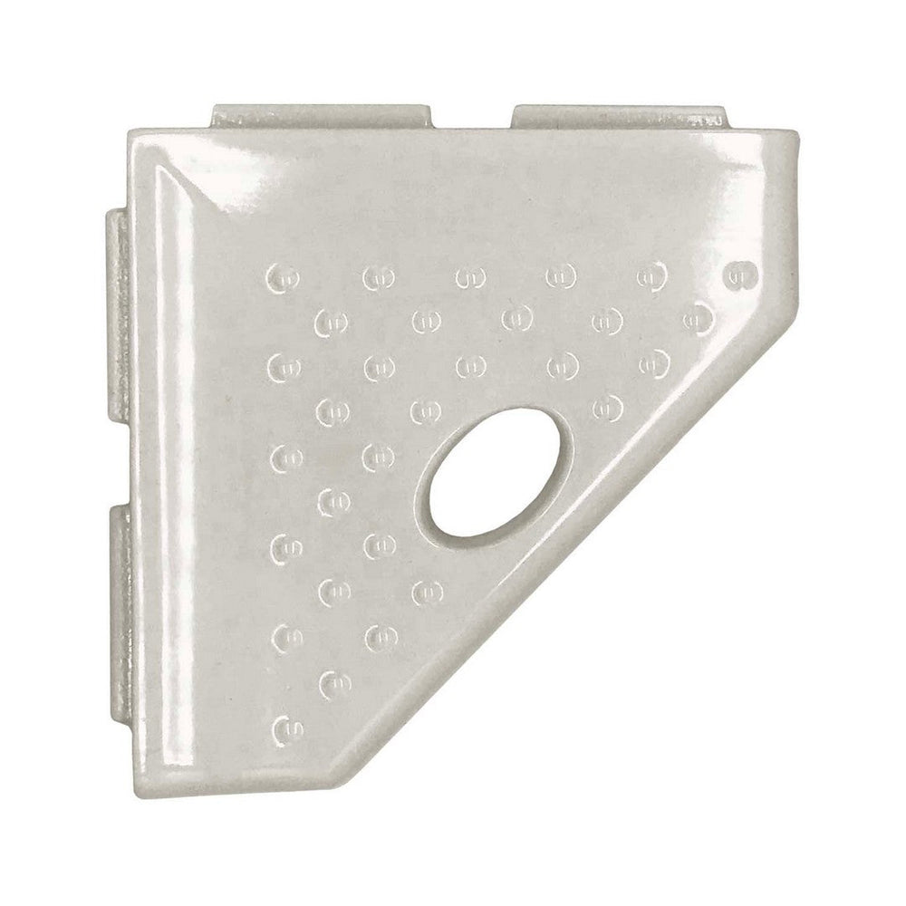 Questech 5" Bath Accessories Geo Polished Cast Stone Foot Rest