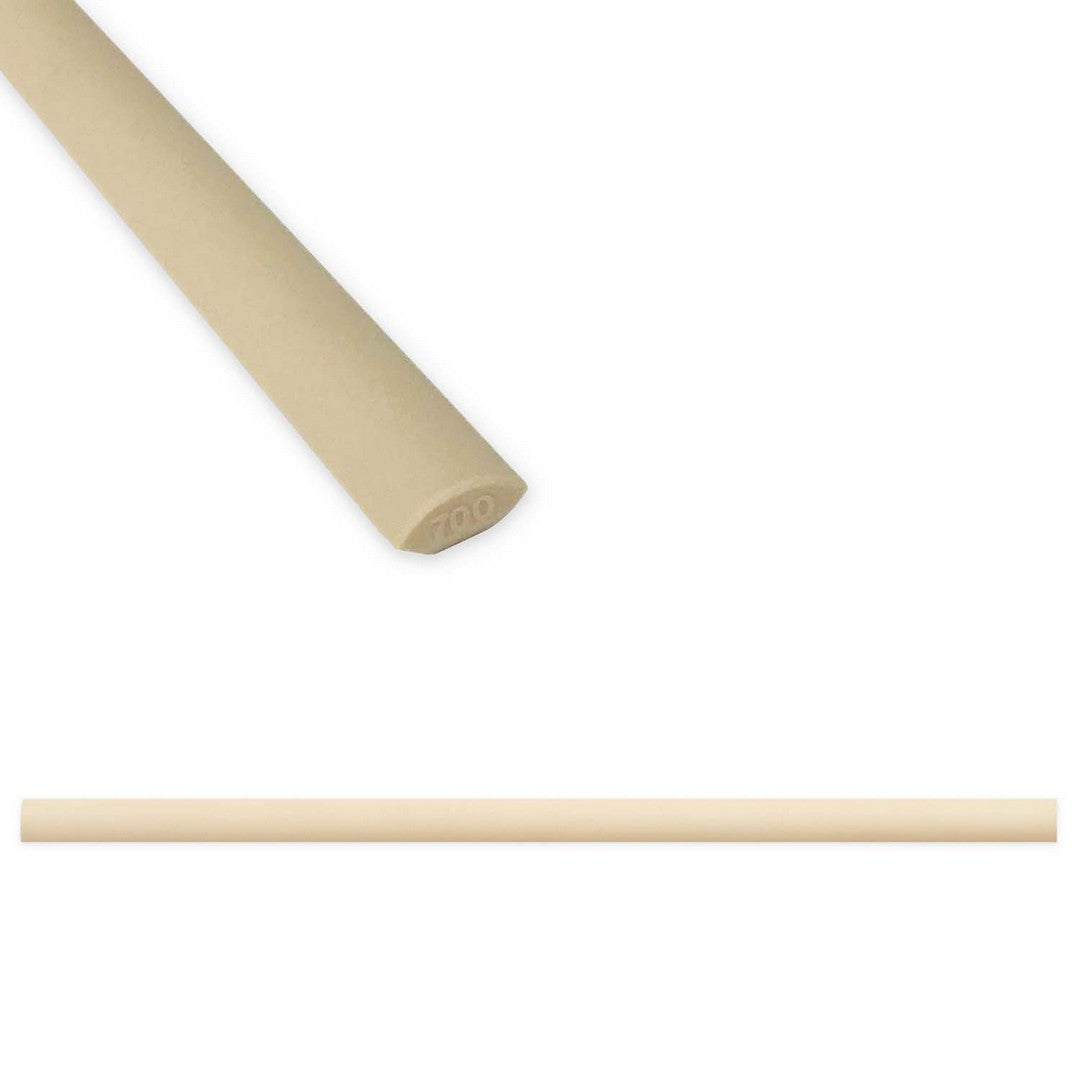 Questech 0.5" x 12" Quarter Round Matte Cast Stone Jolly