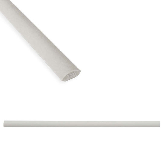 Questech 0.5" x 12" Quarter Round Matte Cast Stone Jolly