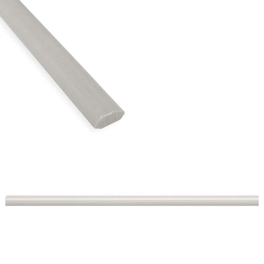 Questech 0.5" x 12" Quarter Round Polished Cast Stone Jolly