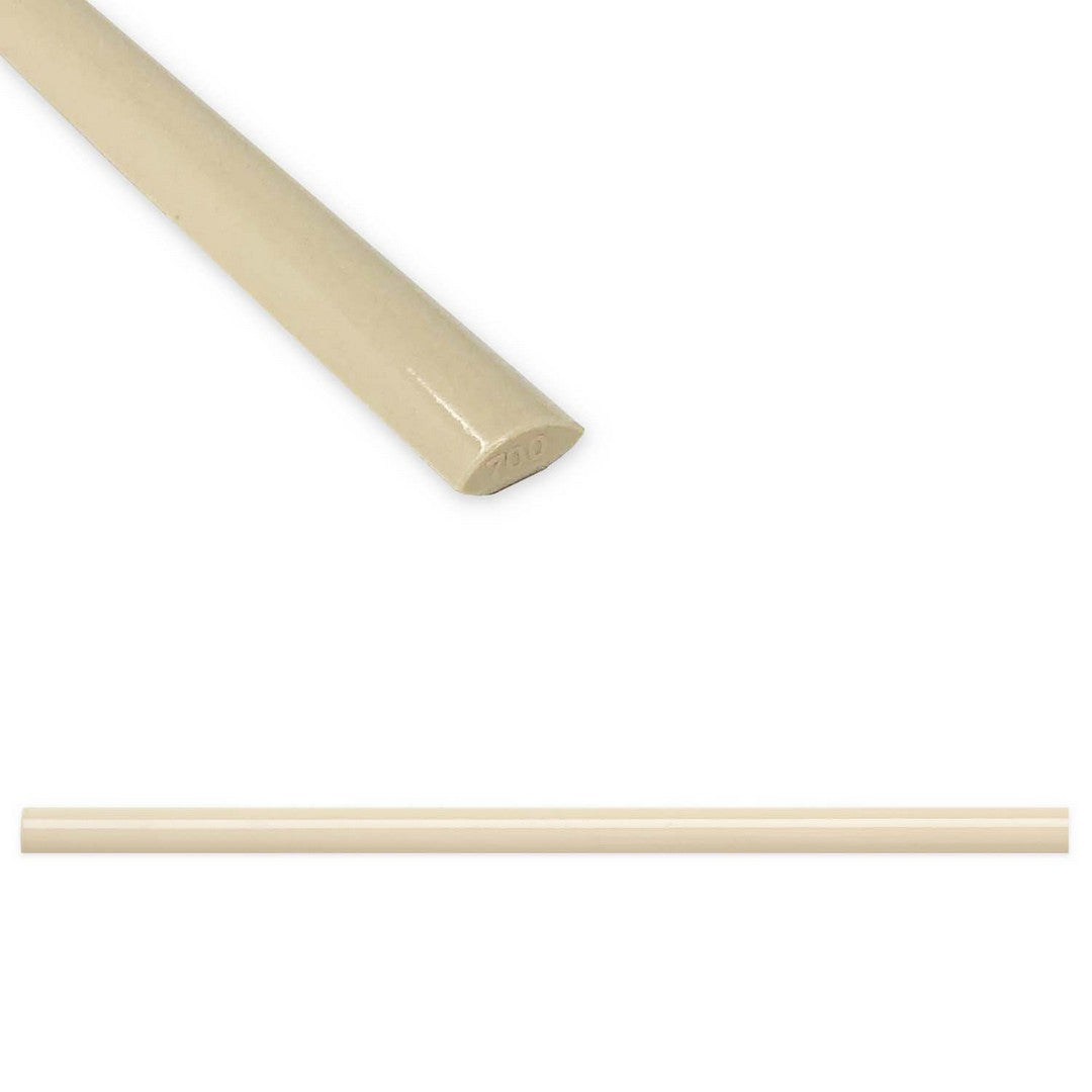 Questech 0.5" x 12" Quarter Round Polished Cast Stone Jolly